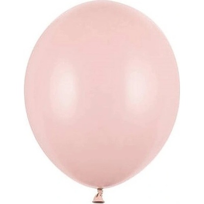 PartyDeco Balónky latexové pastelové zaprášená růže 30 cm