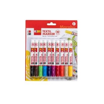 Image 1 of Marabu Маркери за текстил 10 цвята