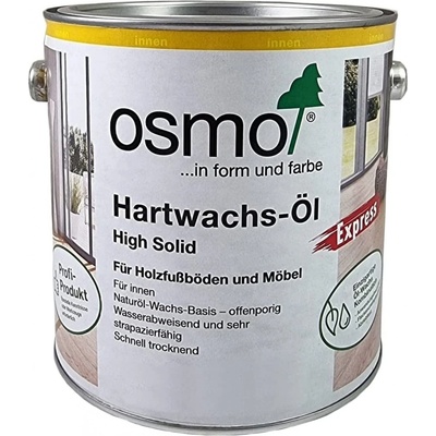 Osmo 3340 Tvrdý voskový olej Expres 2,5 l Biely transparentný