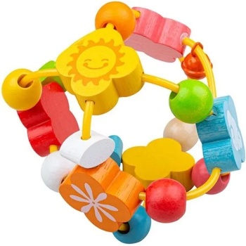 Image 1 of Bigjigs Бебешка дървена играчка Bigjigs - Активна топка (BB038)