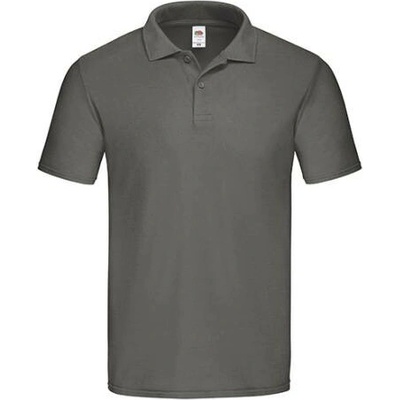 Fruit of the Loom pánská polokošile 63 050 0 Light Graphite Solid