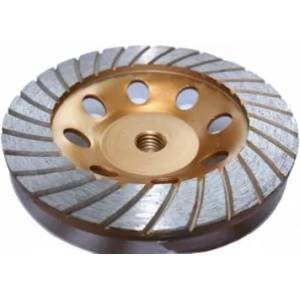 MAR-POL Диамантен шлифовъчен диск 125x3xM14 Turbo 00350 (M08788)