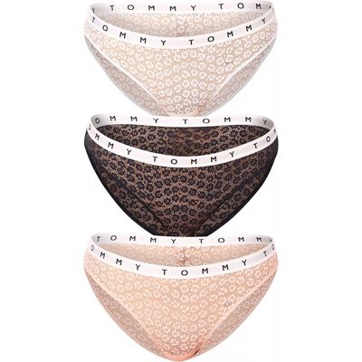 Tommy Hilfiger 3PACK dámske nohavičky viacfarebné UW0UW02522 0TX