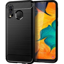 Pouzdro Forcell Carbon Samsung Galaxy A40 černé