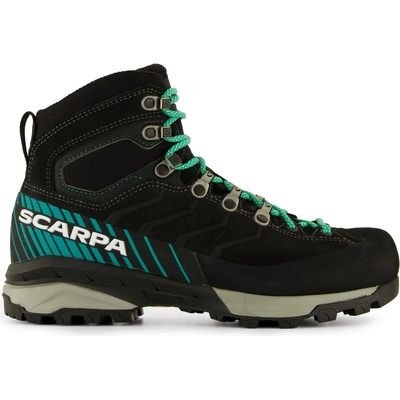 Scarpa Дамски туристически обувки Scarpa Women's Mescalito TRK GTX Walking boots - Dark Anthracite / Tropical Green - размер 41, 5 (EU) (119-0520-0222)