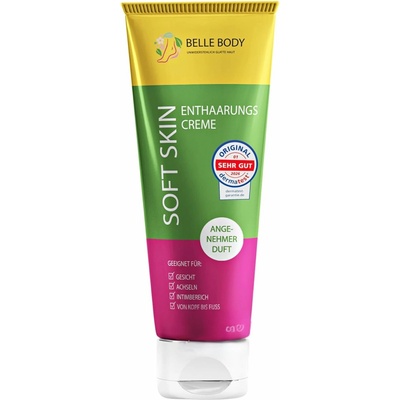 Belle Body depilační krém na obličej podpaží a intimní partie 100 ml