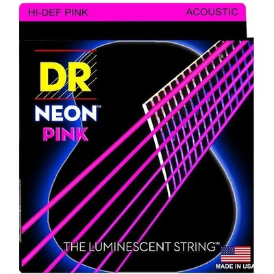 DR Strings NPA-12 HiDef Neon Струни за акустична китара (NPA-12)