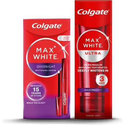 Colgate Set bieliaca 50 ml + bieliace pero 2,5 ml