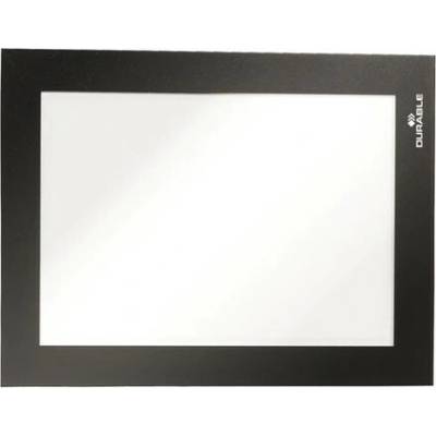 Informačný panel, A6, magnetický, DURABLE "DURAFRAME MAGNETIC", čierna
