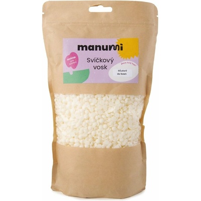 Manumi Sójový vosk na sviečky z foriem 500 g - 1 balenie