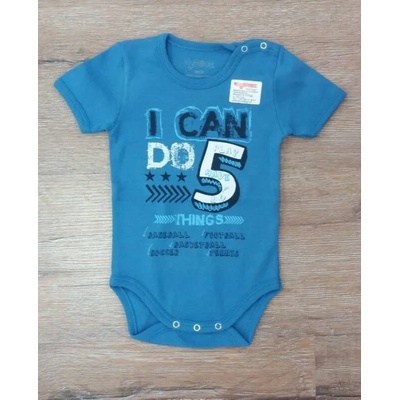 mymosa Боди с къс ръкав за момче 2, 50/56, 62/68, 74/80