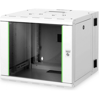 ASSMANN 19" 9U Wall Mounting Cabinet Поставка монтирана в стена Сив (DN-19 09-U-3)