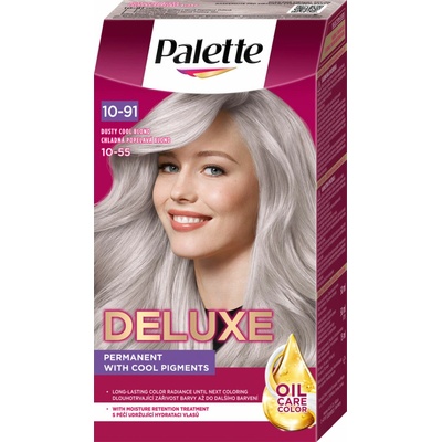 Schwarzkopf Palette Deluxe 10-55 Chladná popelavá blond