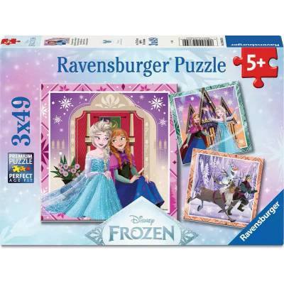 Ravensburger - Puzzle 3x49 Disney Frozen - 40 - 99 piese