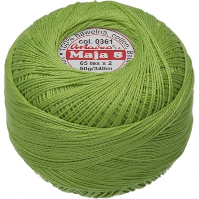 Ariadna Háčkovacia priadza Maja 8 50 g - 0361