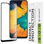 Techsuit Протектор за Samsung Galaxy A20 / A30 / A30s / A50 / A50s / A50s / M21 / M30 / M30s / M31 - 111D Full Cover / Full Glue Glass - Черен