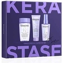 Kérastase Blond Absolu Discovery sada pro zesvětlené vlasy Bain Lumiere 80 ml + Cicaflash 75 ml + olej Cicaextreme 50 ml