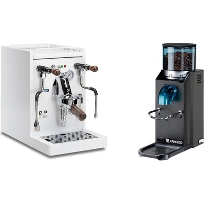 Set Biepi Sara PID QV + Rancilio Rocky Doserless