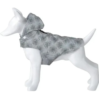 Freedog Abrigo Flash - Водоустойчиво модерно палто за кучета с качулкa, 20 см