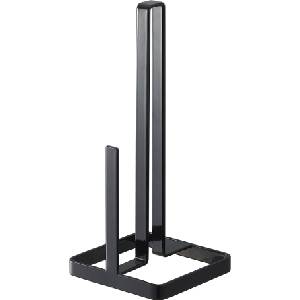Yamazaki Поставка за хартиени кърпи Tower черна (YAM-06782)