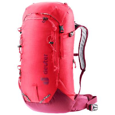 Dámsky zimný batoh Deuter Freescape Lite 24 SL hibiscus-ruby one-size