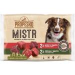 Propesko MISTR Dog Консерва говеждо/дивеч в сос 4 x 85 г