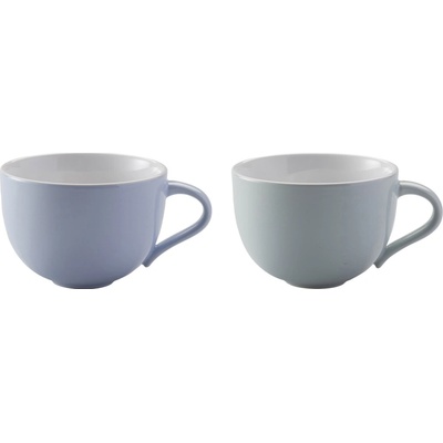 Stelton Šálka na kávu EMMA modrá kamenina 2 x 300 ml