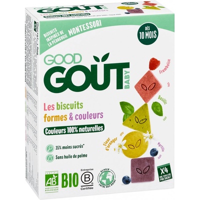 GOOD GOUT BIO Sušienky farby & tvary 80 g