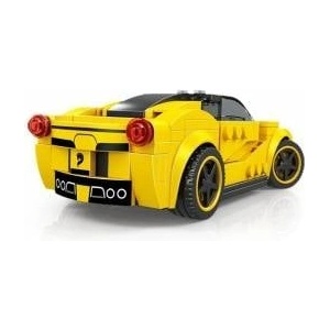 Jokomisiada Technical blocks Sports car YELLOW 143-pieces + stickers ZA5742