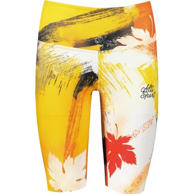 Altisport dámské legíny nad kolena premium VOJ/ALW019LEG02 oranžové