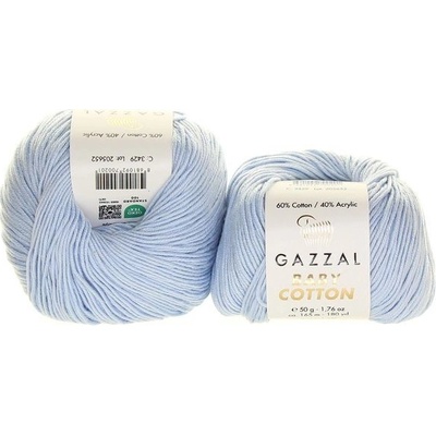 Gazzal Baby Cotton 3429 světle modrá