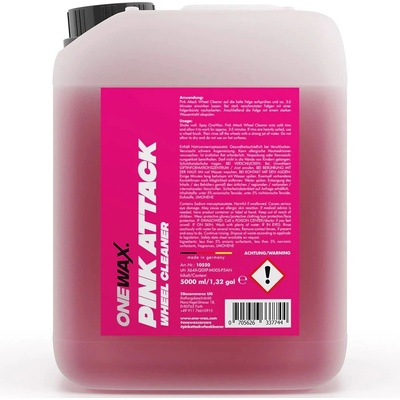OneWax PINK ATTACK Wheel Cleaner 5 l