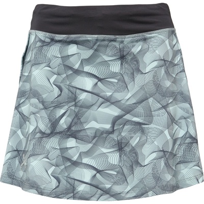 Klimatex dámska 2v1 sukňa TRACY tmavo sivá svetlo zelená