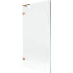 Mexen Lunar L параван за вана 1-крилен 90 x 150 cm, прозрачен, матирано медно покритие - 897L-090-000-65-00 (897L-090-000-65-00)