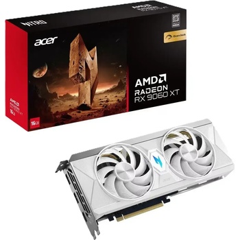 Image 1 of Acer Radeon RX 9060 XT Nitro OC White 16GB GDDR6 256bit (DP.Z4KWW.P02)