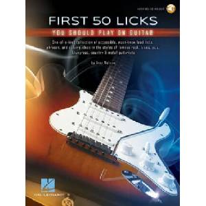 First 50 Licks You Should Play on Guitar | Troy Nelson (ISBN: 9781540030627)