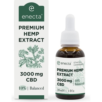 Enecta CBD Konopný olej 10% 3000 mg 30 ml