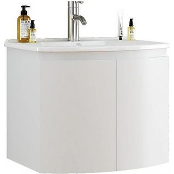 Inter Ceramic Конзолен PVC шкаф ICP 6150, Inter Ceramic, с умивалник, 49x50x61см (6150 + УМИВ. 6350)