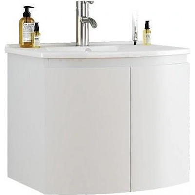 Inter Ceramic Конзолен PVC шкаф ICP 6150, Inter Ceramic, с умивалник, 49x50x61см (6150 + УМИВ. 6350)