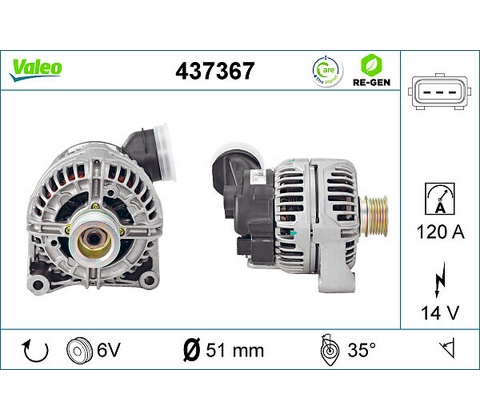 generátor VALEO 437367