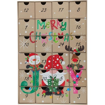 Koopman Adventný kalendár kartón 39x26cm