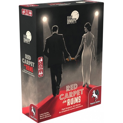 Pegasus Spiele Deadly Dinner Red Carpet in Ruins