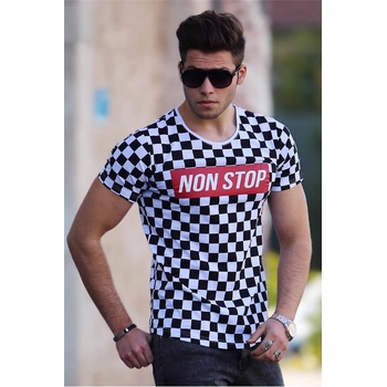 Madmext Мъжка тениска 2621 - Бяла 285172 (285172_Бяло)