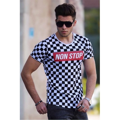 Madmext Мъжка тениска 2621 - Бяла 285172 (285172_Бяло)