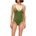 SUNDEK Бански костюм Sundek W248KSL6100 swimsuit - Green (Lime)