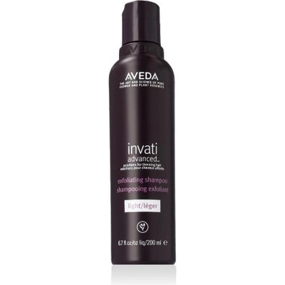 Aveda Invati Advanced Exfoliating Shampoo Light 200 ml нежен почистващ шампоан с ексфолиращ ефект за жени