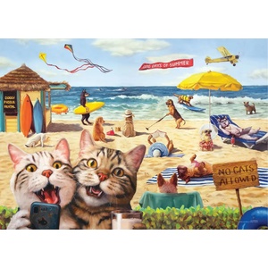 EUROGRAPHICS - Puzzle No Cats Allowed - 500 piese