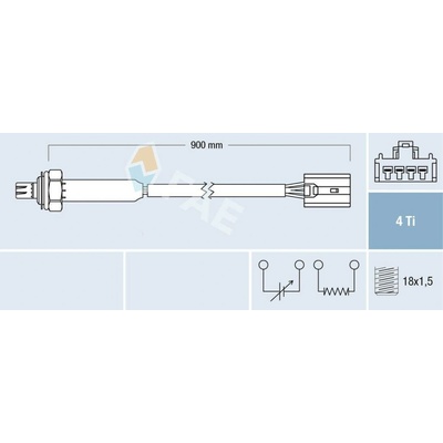 Lambda sonda FAE 77356
