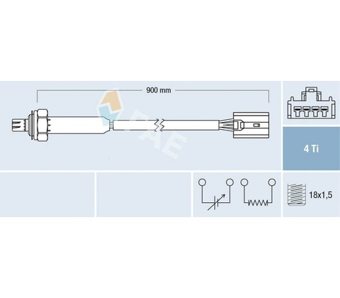 Lambda sonda FAE 77356