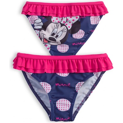 Disney Dievčenské plavky Minnie Bodka modré